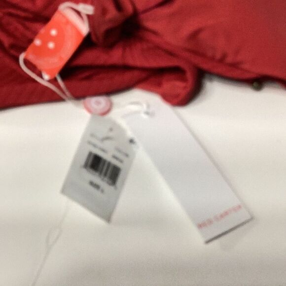 New. Red Carter plunge swimsuit. Retails $189 large - Picture 10 of 13